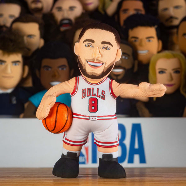 Zach LaVine Chicago Bulls City Jersey Bobblehead Officially Licensed by NBA