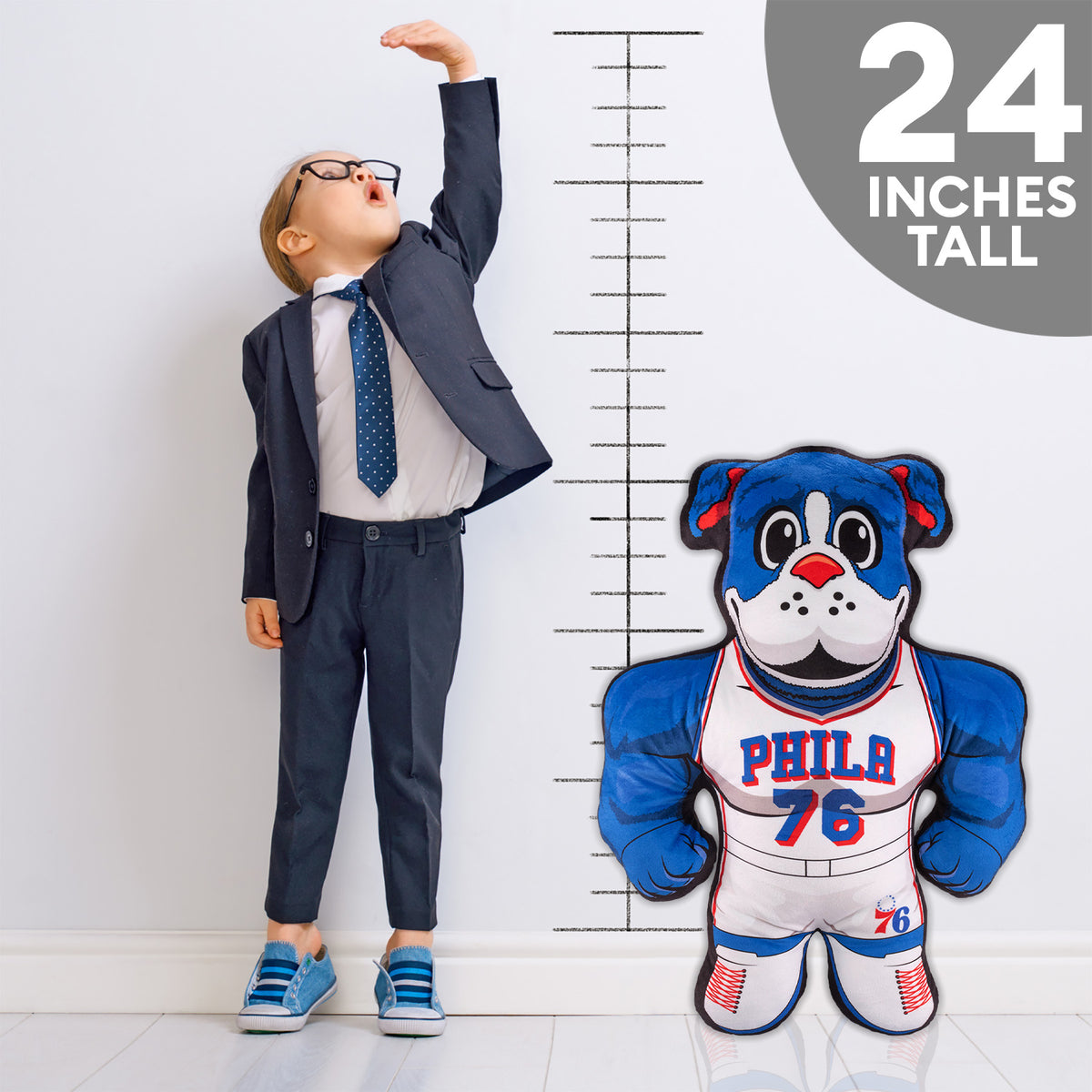 Philadelphia 76ers Franklin 24&quot; Mascot Bleacher Buddy