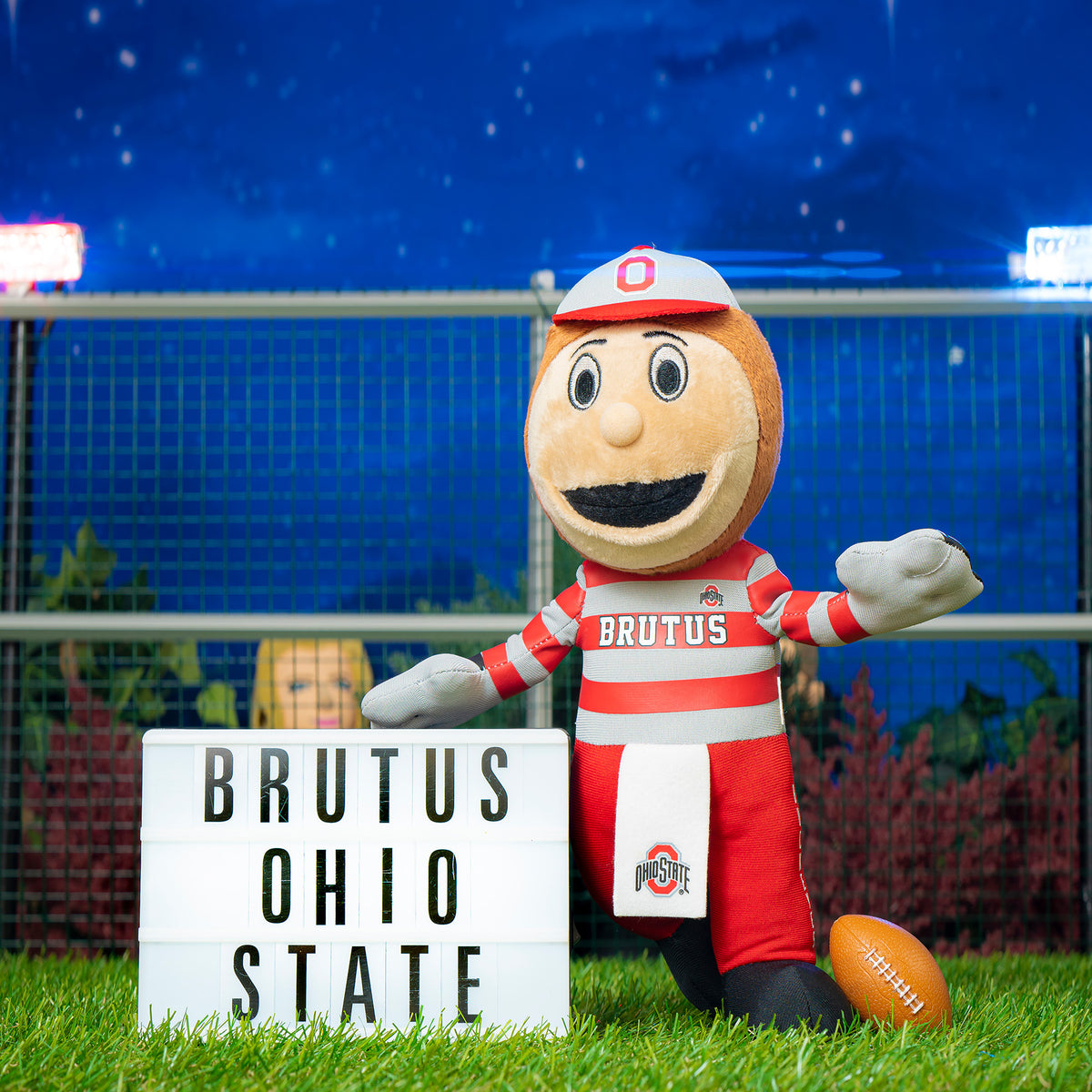 Ohio State Buckeyes Brutus 10&quot; Mascot Plush Figure