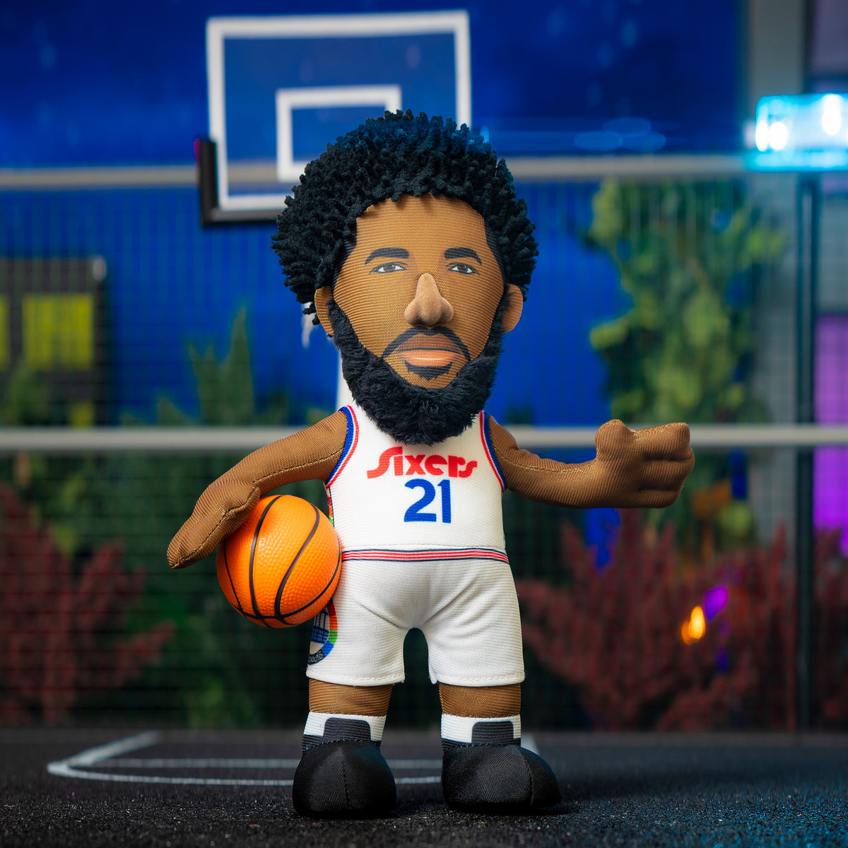 Philadelphia 76ers Joel Embiid 10&quot; Plush Figure (City Edition &#39;24-&#39;25)