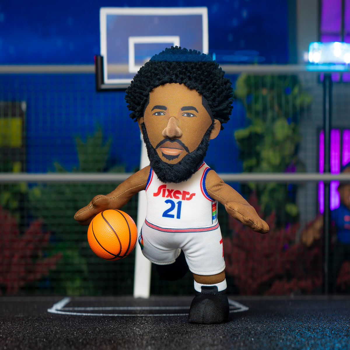 Philadelphia 76ers Joel Embiid 10&quot; Plush Figure (City Edition &#39;24-&#39;25)