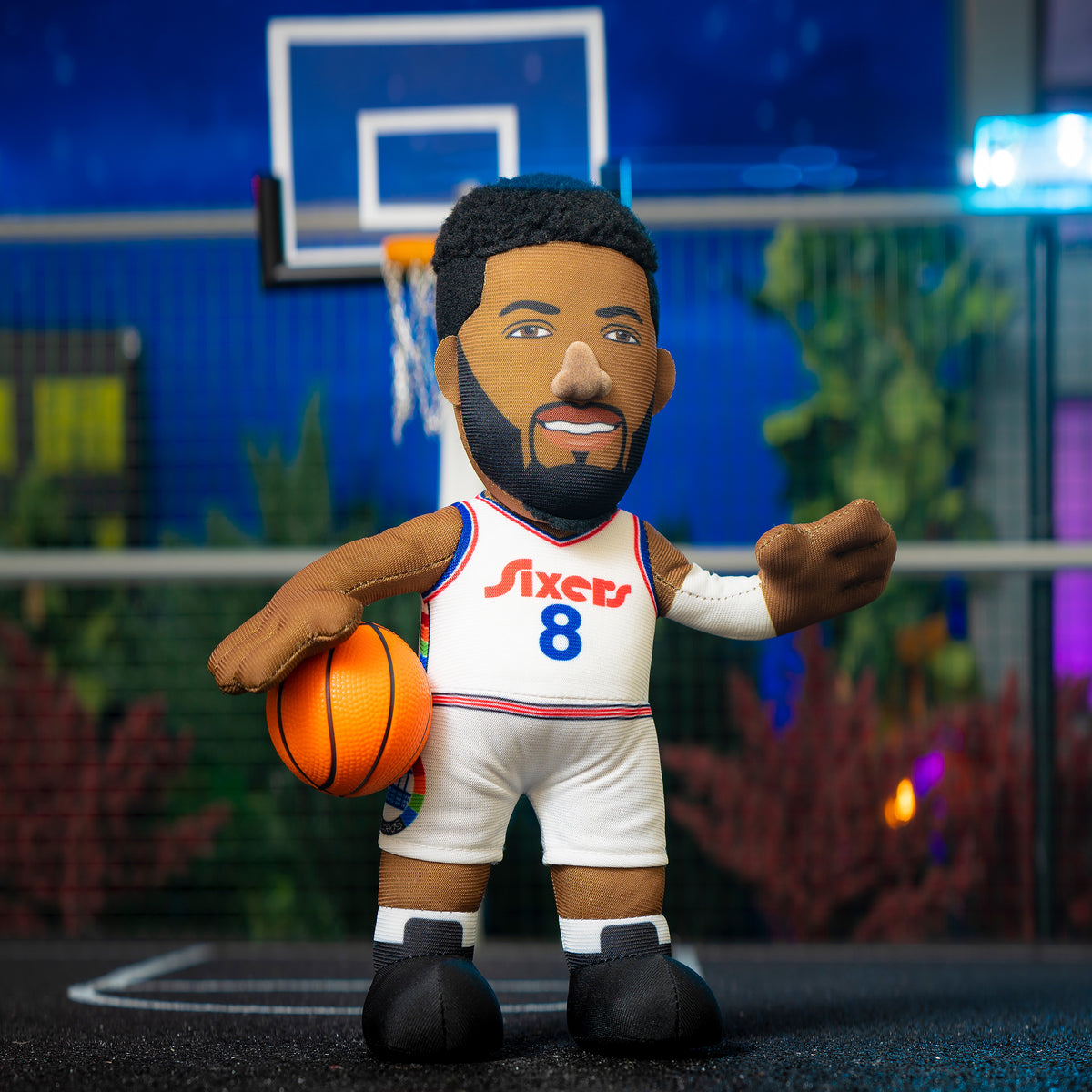 Philadelphia 76ers Paul George 10&quot; Plush Figure (City Edition &#39;24-&#39;25)