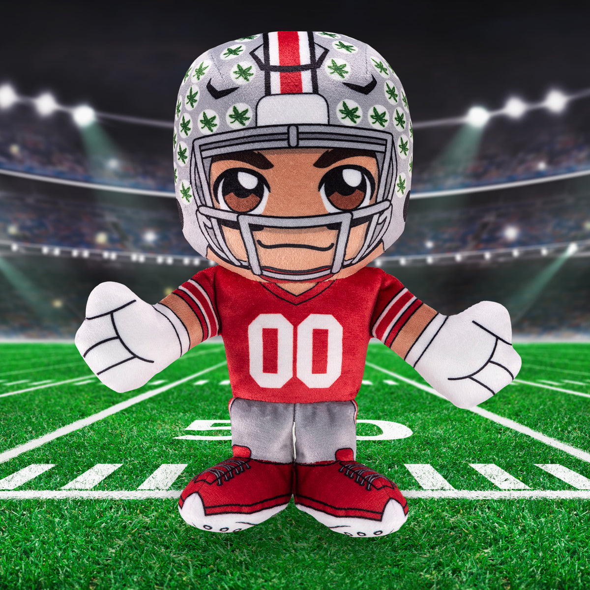 Ohio State Buckeyes Football Player 8&quot; Kuricha Plush