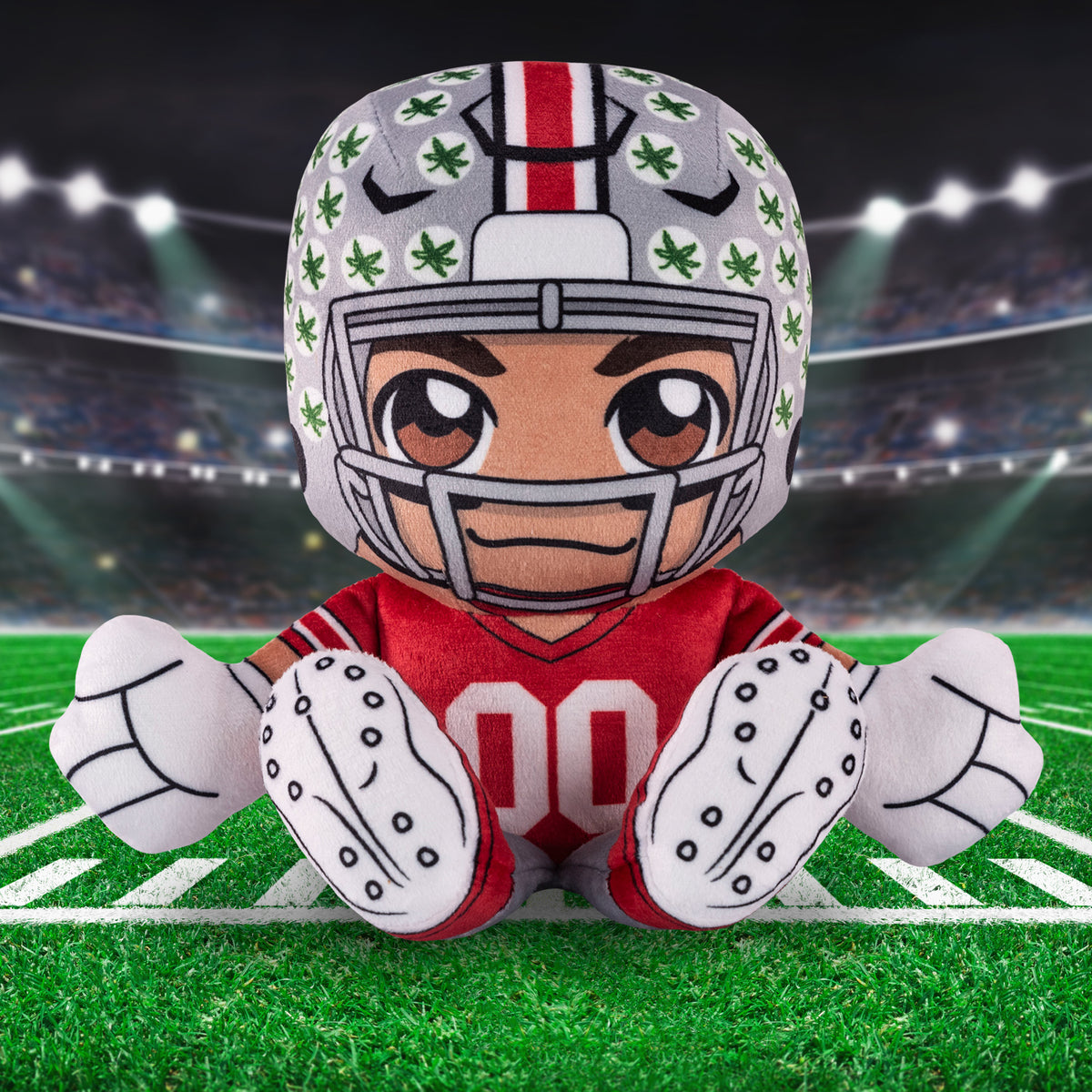 Ohio State Buckeyes Football Player 8&quot; Kuricha Plush