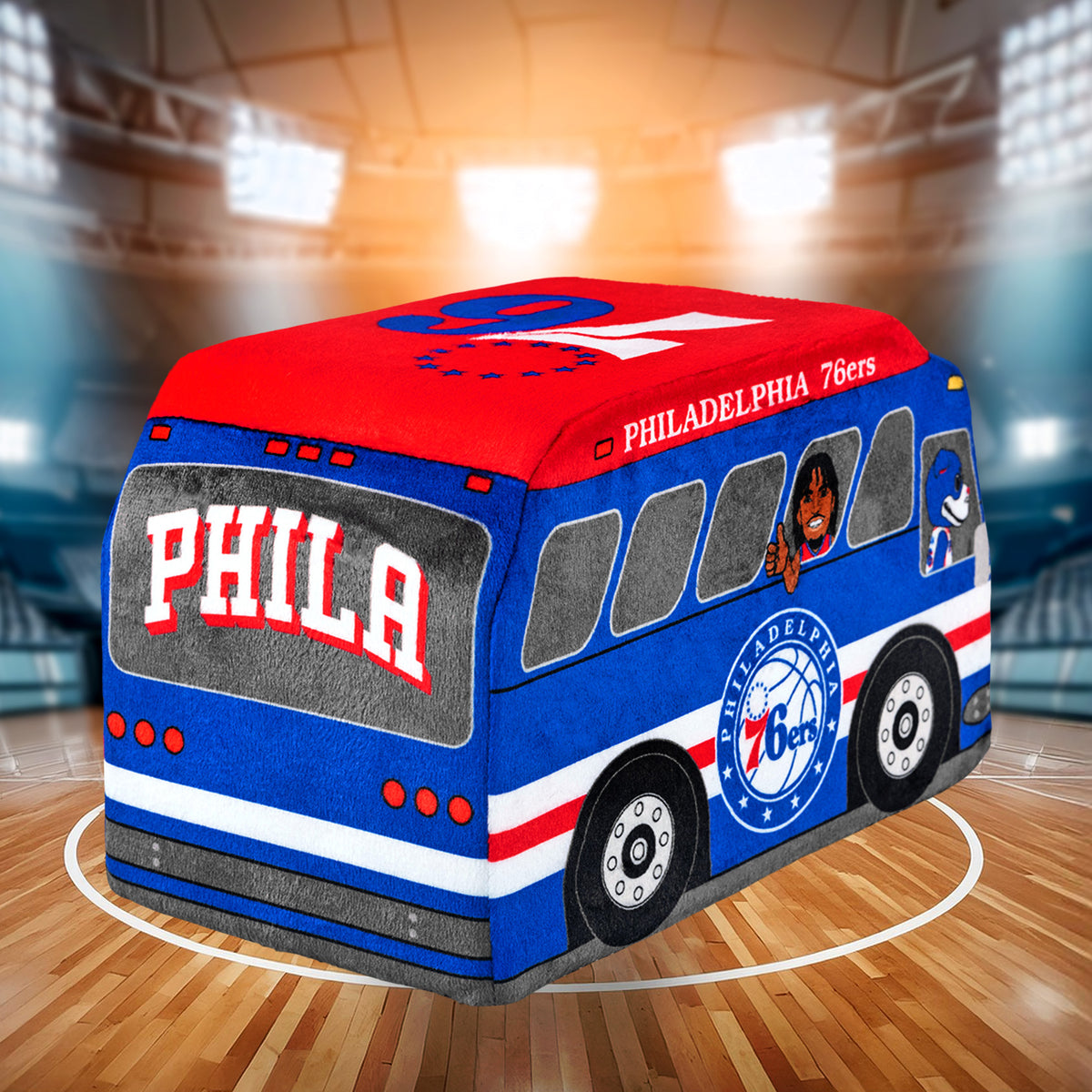 Philadelphia 76ers Team Bus 8&quot; Kuricha Plush