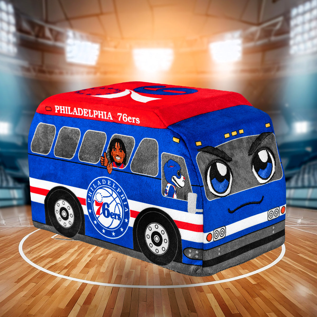 Philadelphia 76ers Team Bus 8&quot; Kuricha Plush