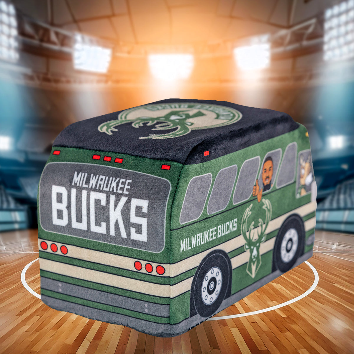 Milwaukee Bucks Team Bus 8&quot; Kuricha Plush