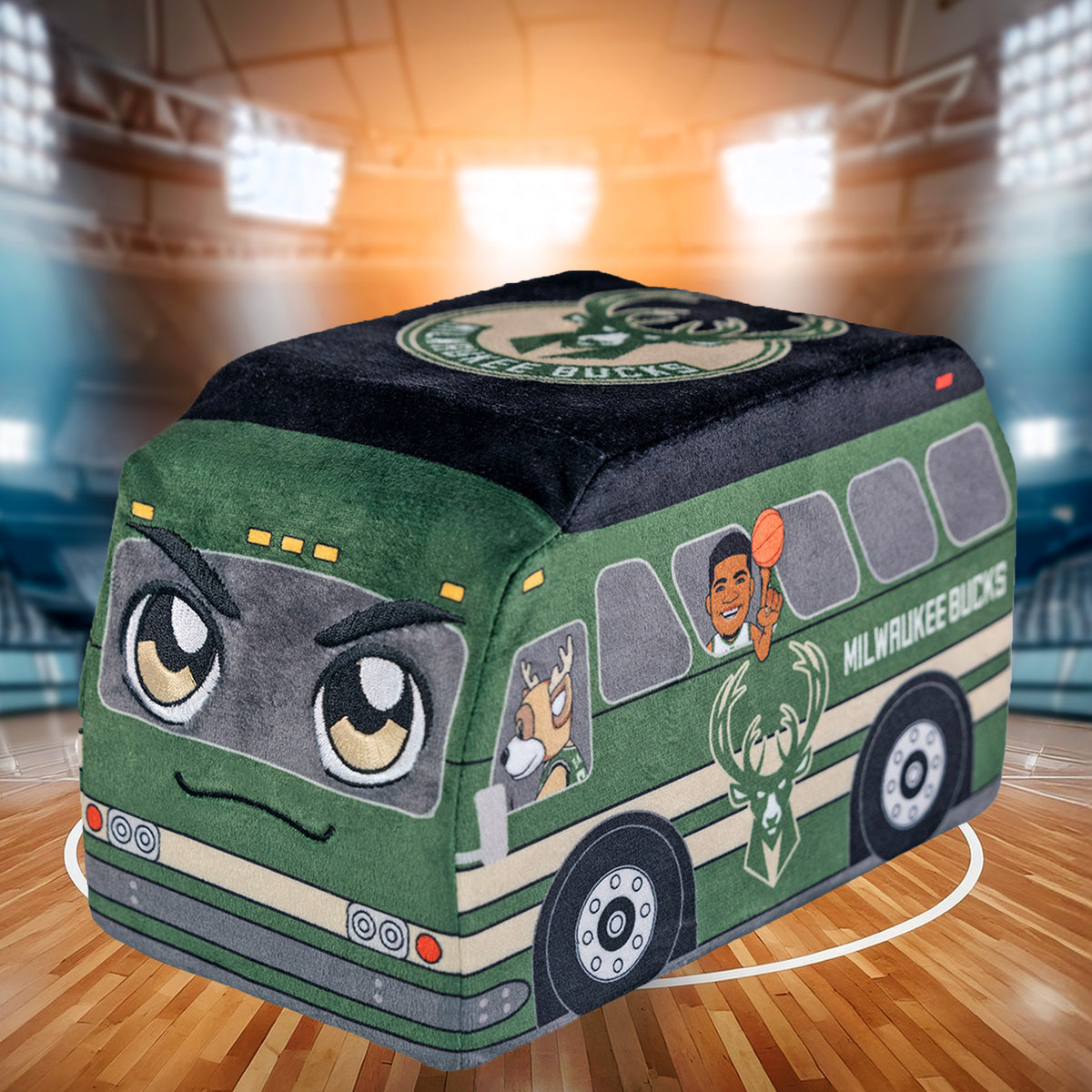 Milwaukee Bucks Team Bus 8&quot; Kuricha Plush