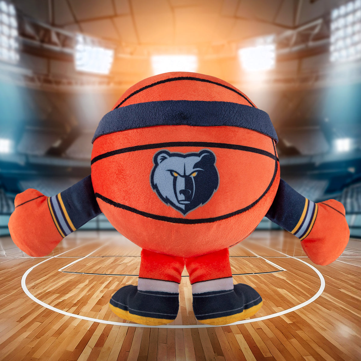 Memphis Grizzlies 8&quot; Kuricha Basketball Plush