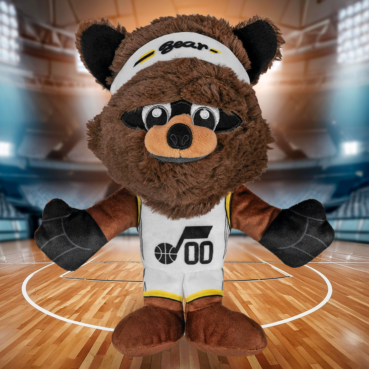 Utah Jazz &quot;Jazz Bear&quot; 8&quot; Mascot Kuricha Plush (Association Uniform)