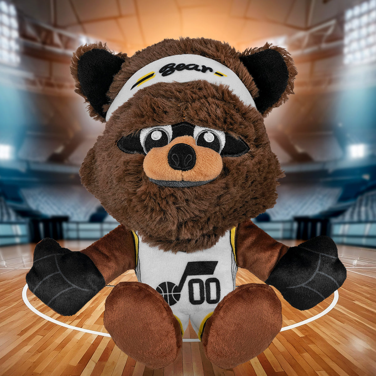 Utah Jazz &quot;Jazz Bear&quot; 8&quot; Mascot Kuricha Plush (Association Uniform)