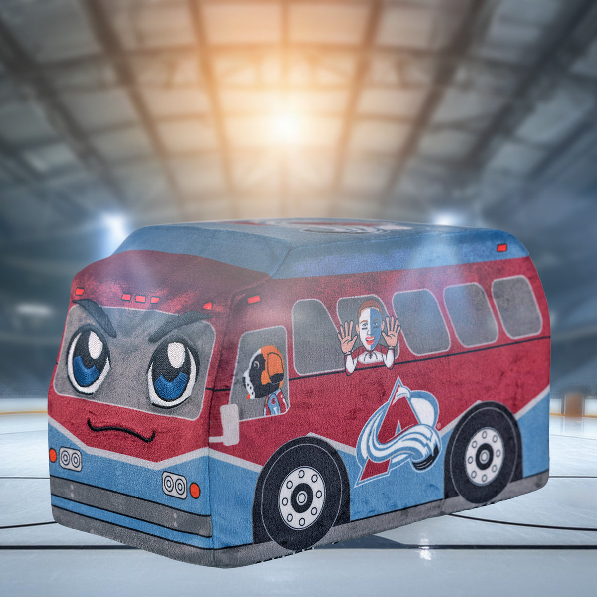 Colorado Avalanche Team Bus 8&quot; Kuricha Plush