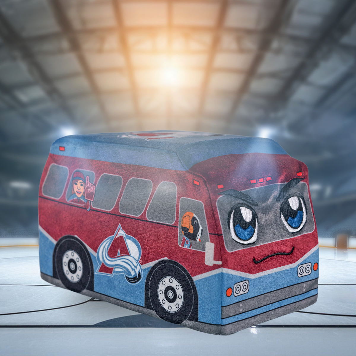 Colorado Avalanche Team Bus 8&quot; Kuricha Plush