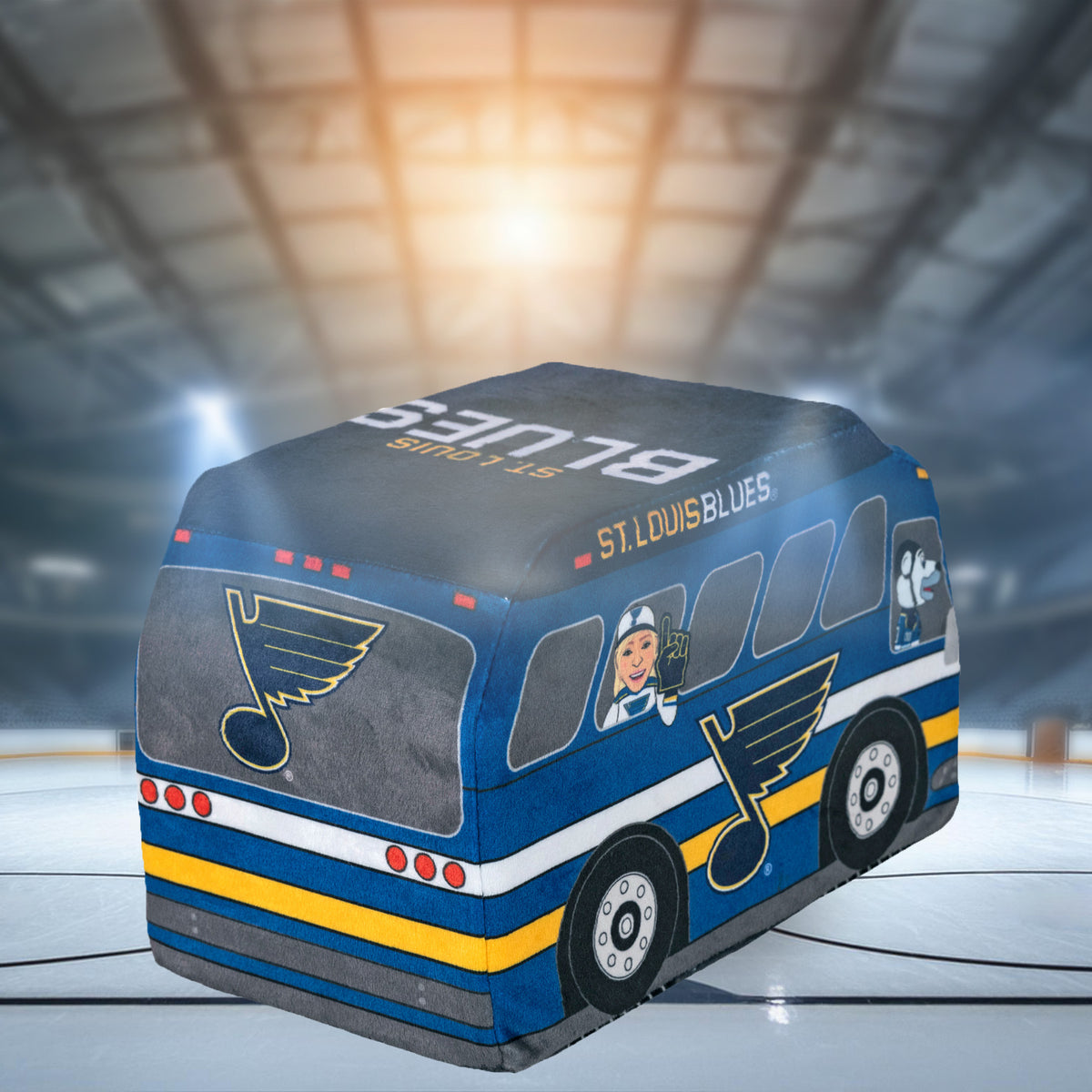 St. Louis Blues Team Bus 8&quot; Kuricha Plush