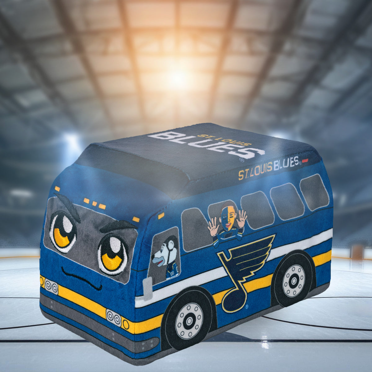 St. Louis Blues Team Bus 8&quot; Kuricha Plush