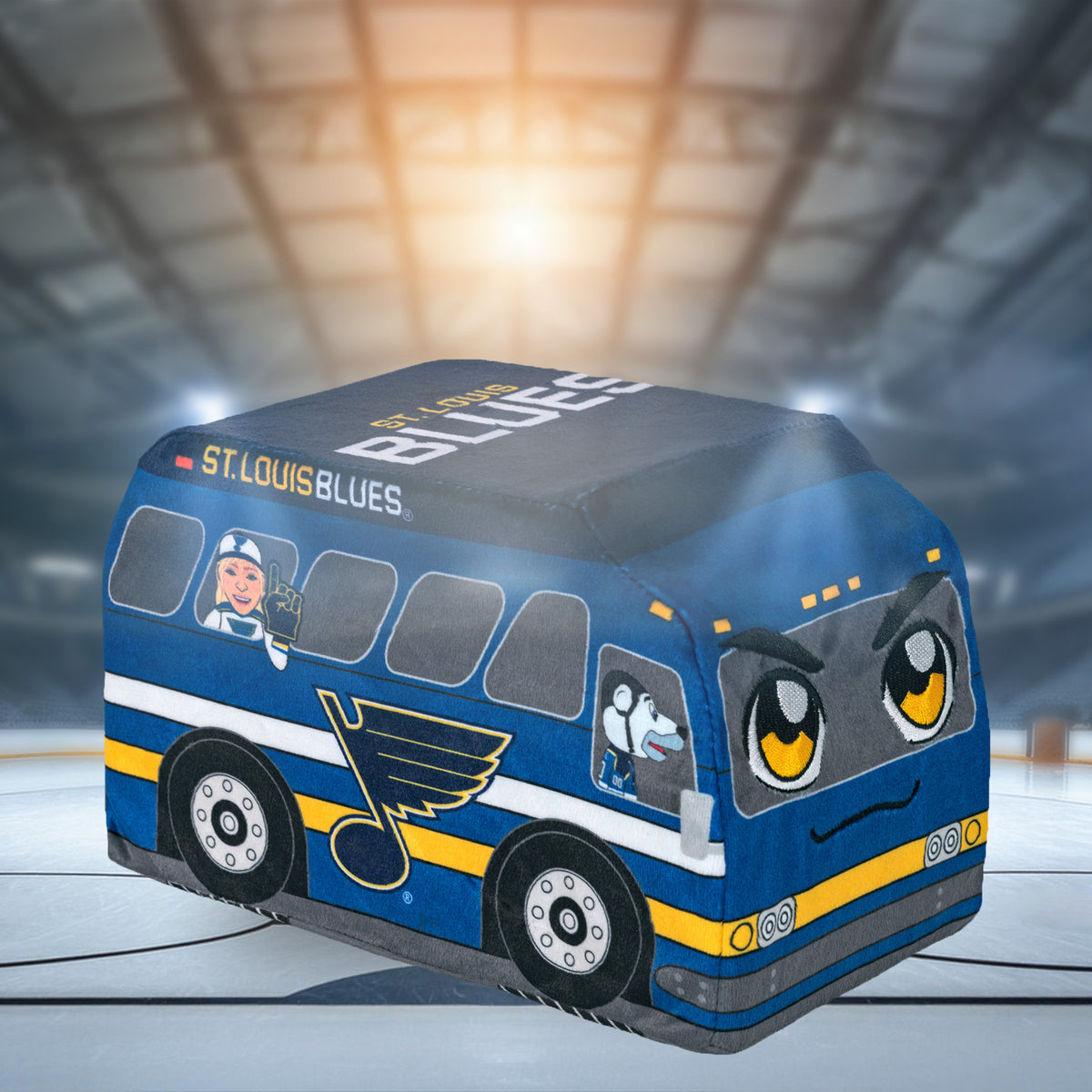 St. Louis Blues Team Bus 8&quot; Kuricha Plush