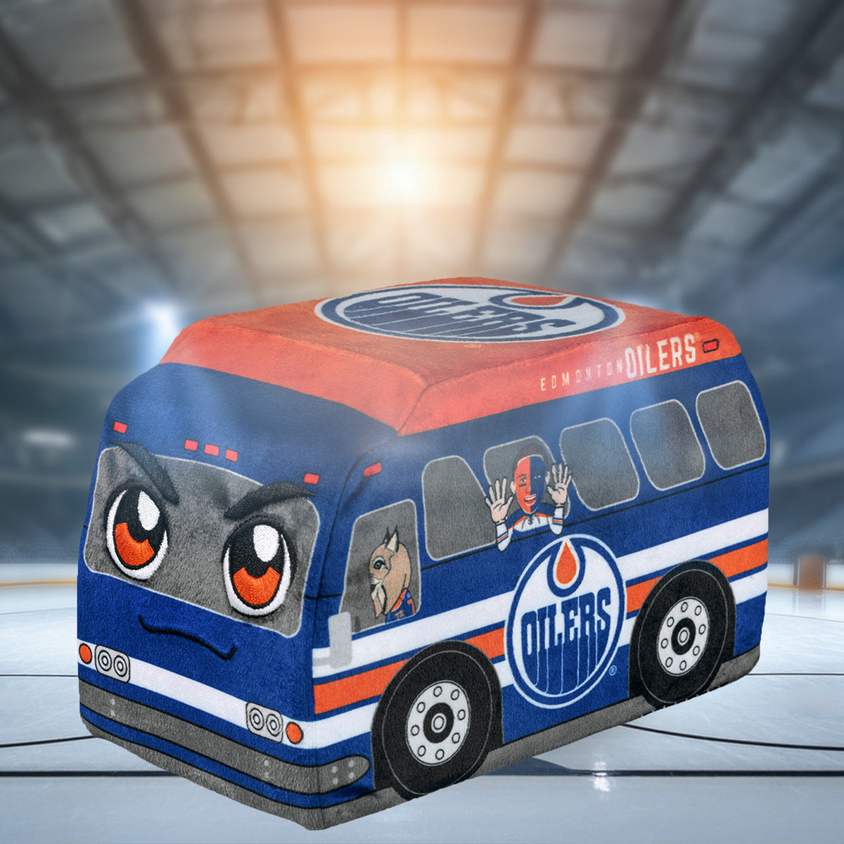 Edmonton Oilers Team Bus 8&quot; Kuricha Plush