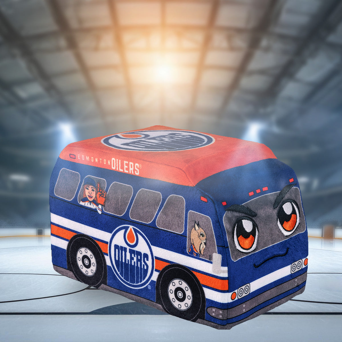 Edmonton Oilers Team Bus 8&quot; Kuricha Plush