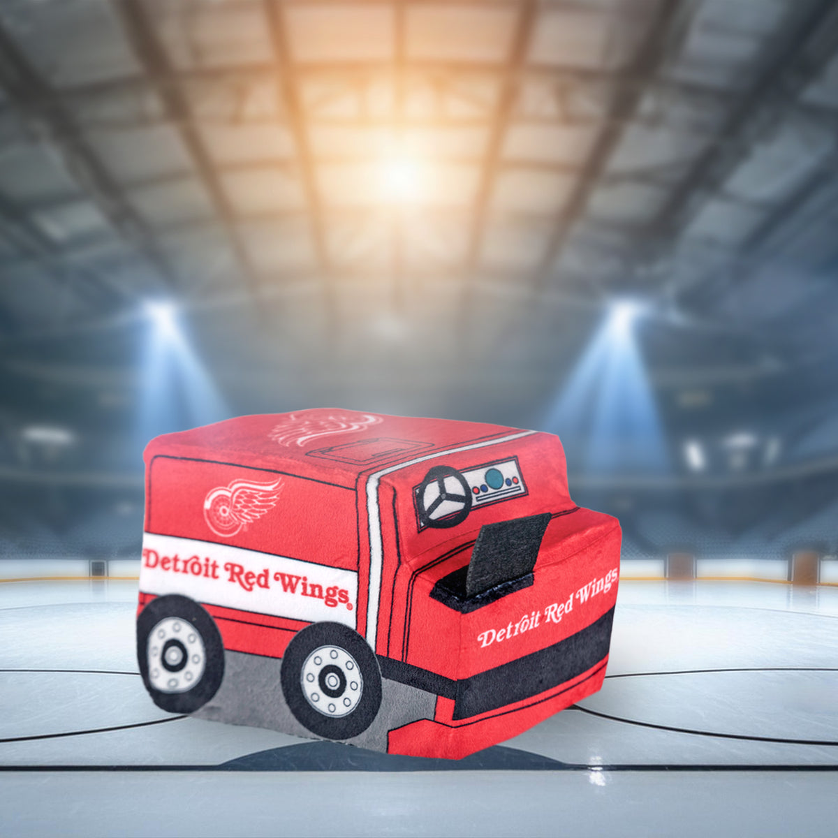 Detroit Red Wings Zamboni 7&quot; Kuricha Plush