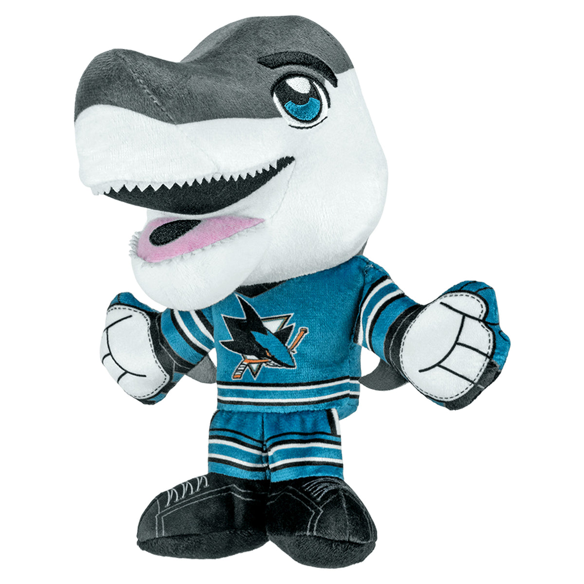 San Jose Sharks SJ Sharkie 8&quot; Kuricha Mascot Plush