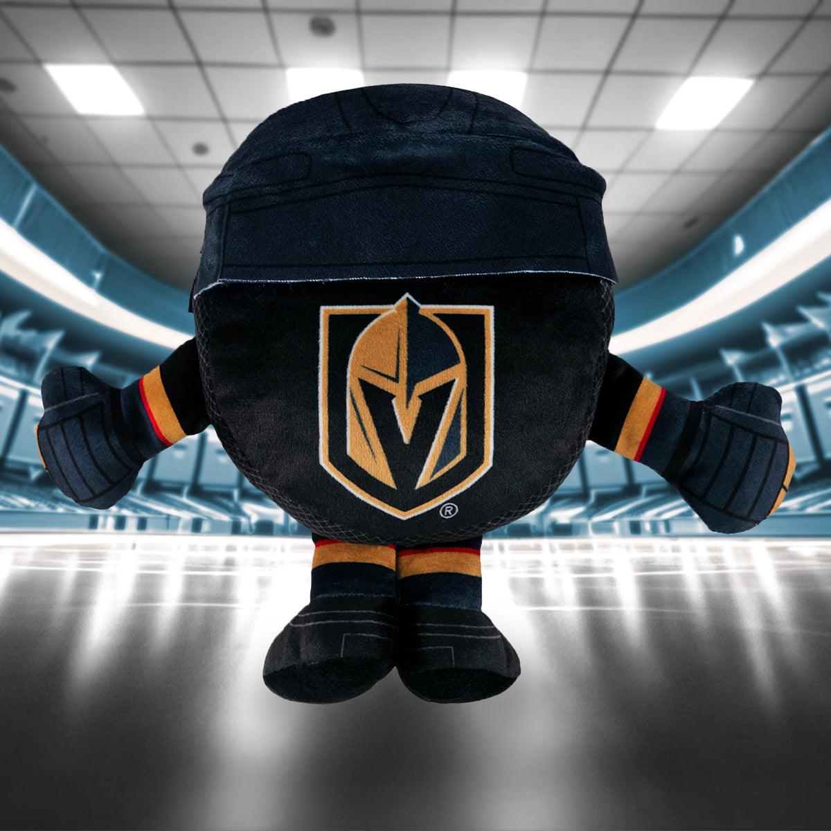 Vegas Golden Knights 8&quot; Kuricha Hockey Puck Plush