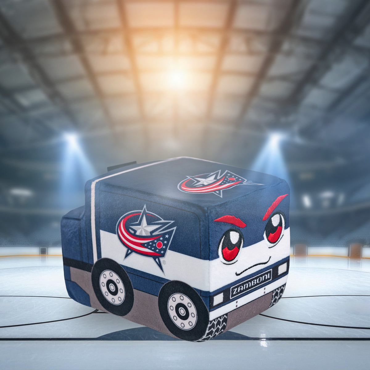 Columbus Blue Jackets Zamboni 7&quot; Kuricha Plush