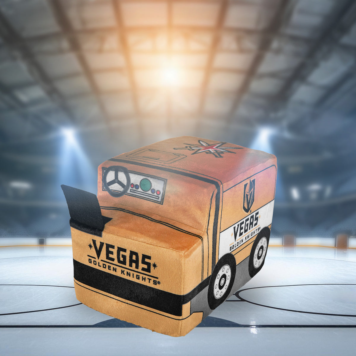 Vegas Golden Knights Zamboni 7&quot; Kuricha Plush