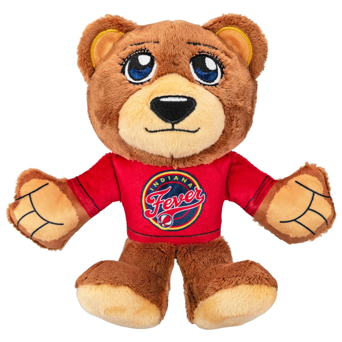 Indiana Fever 8&quot; Kuricha Plush Bear (Rebel Jersey)