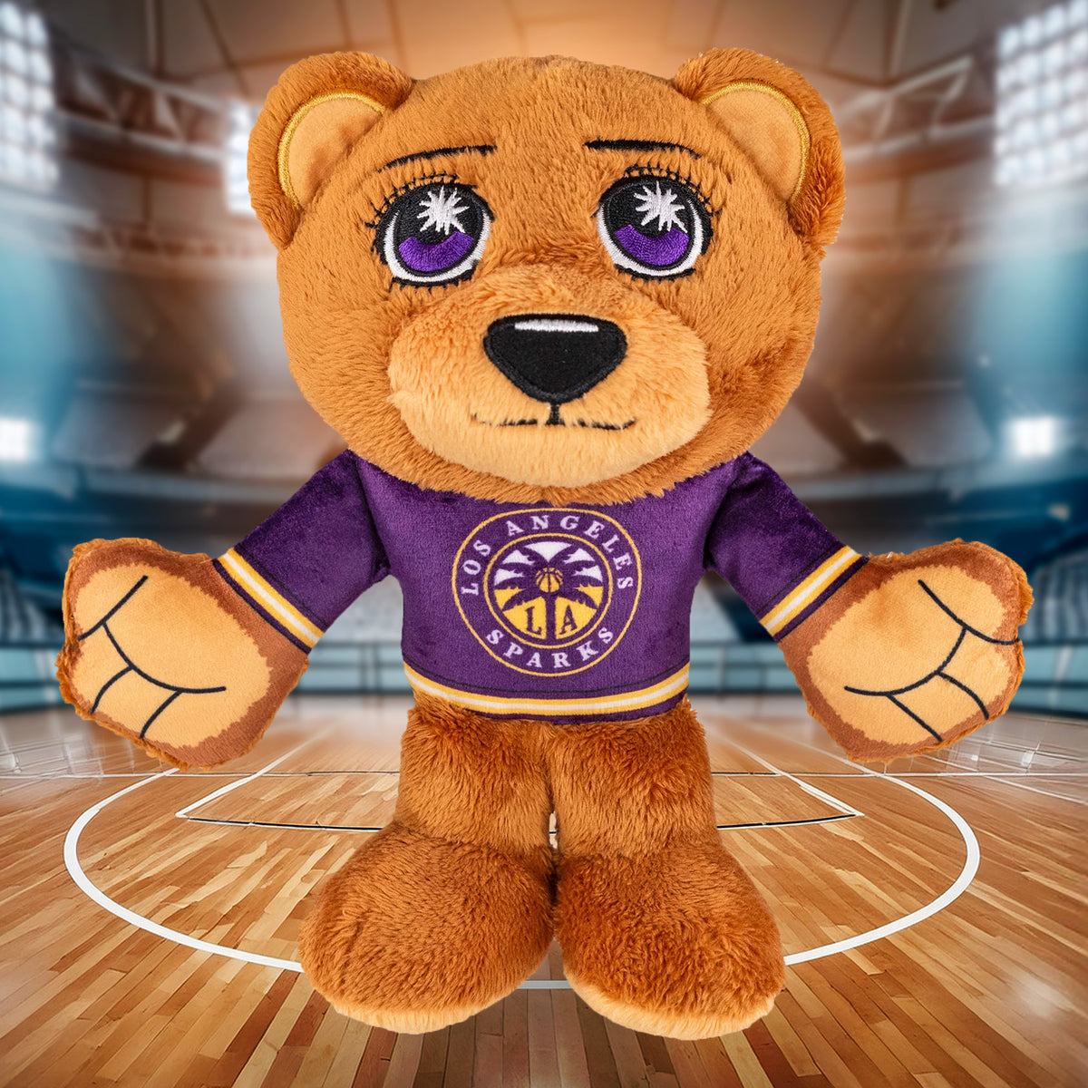 Los Angeles Sparks  8&quot; Kuricha Plush Bear