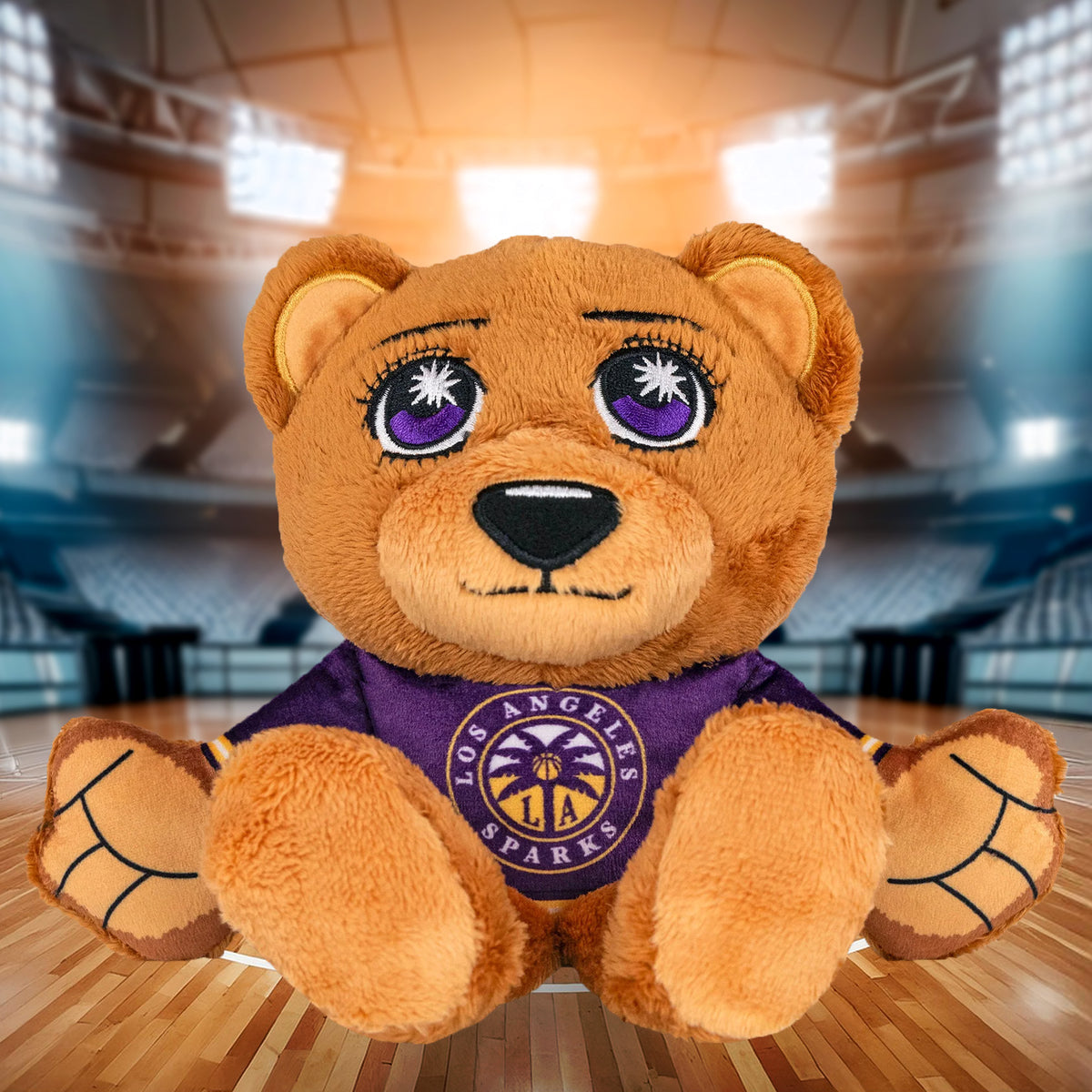 Los Angeles Sparks  8&quot; Kuricha Plush Bear