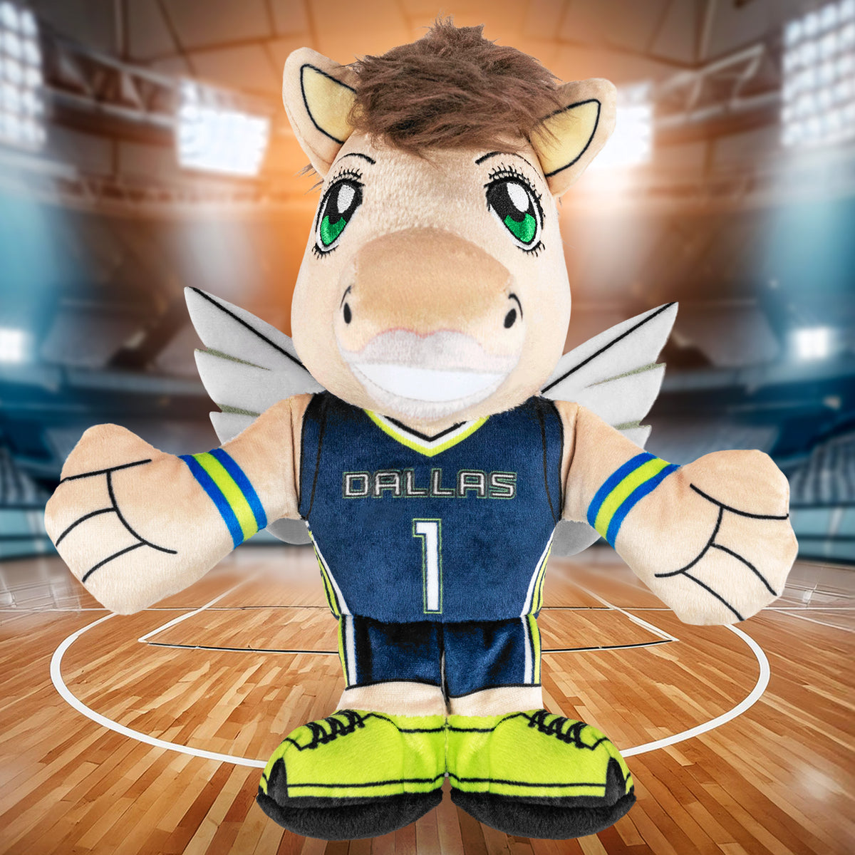 Dallas Wings Lightning 8&quot; Mascot Kuricha Plush