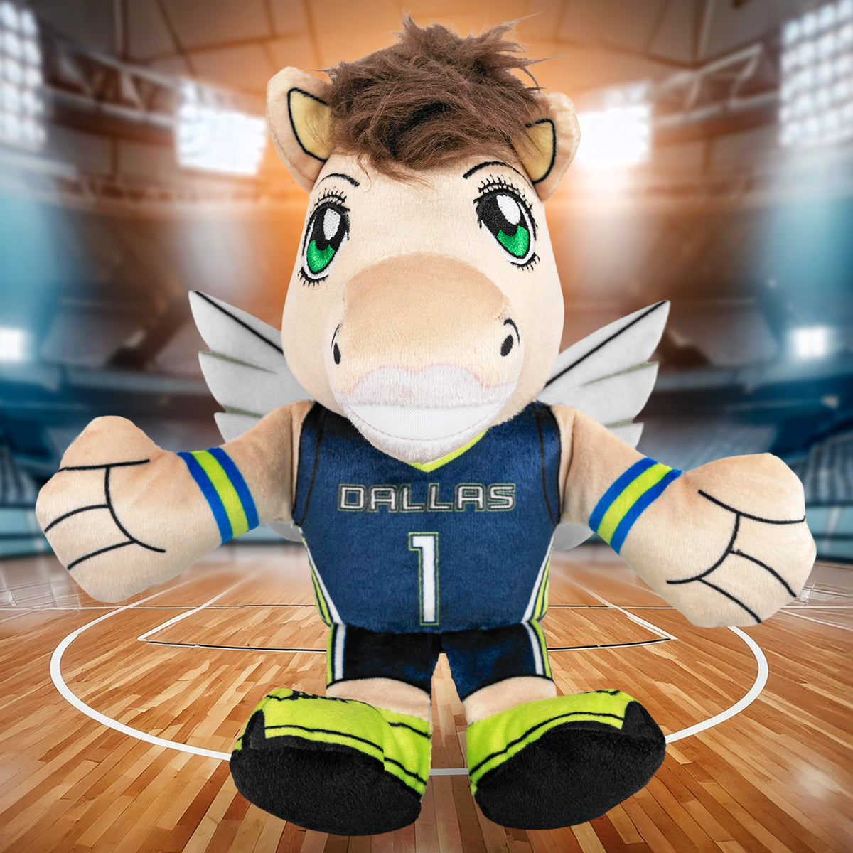 Dallas Wings Lightning 8&quot; Mascot Kuricha Plush