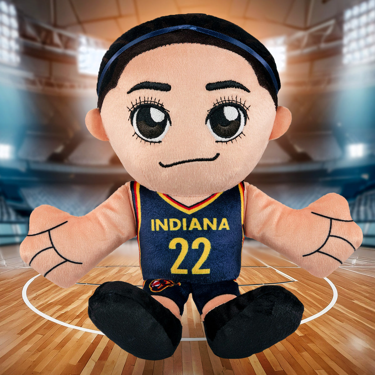 Indiana Fever Caitlin Clark 8&quot; Kuricha Plush