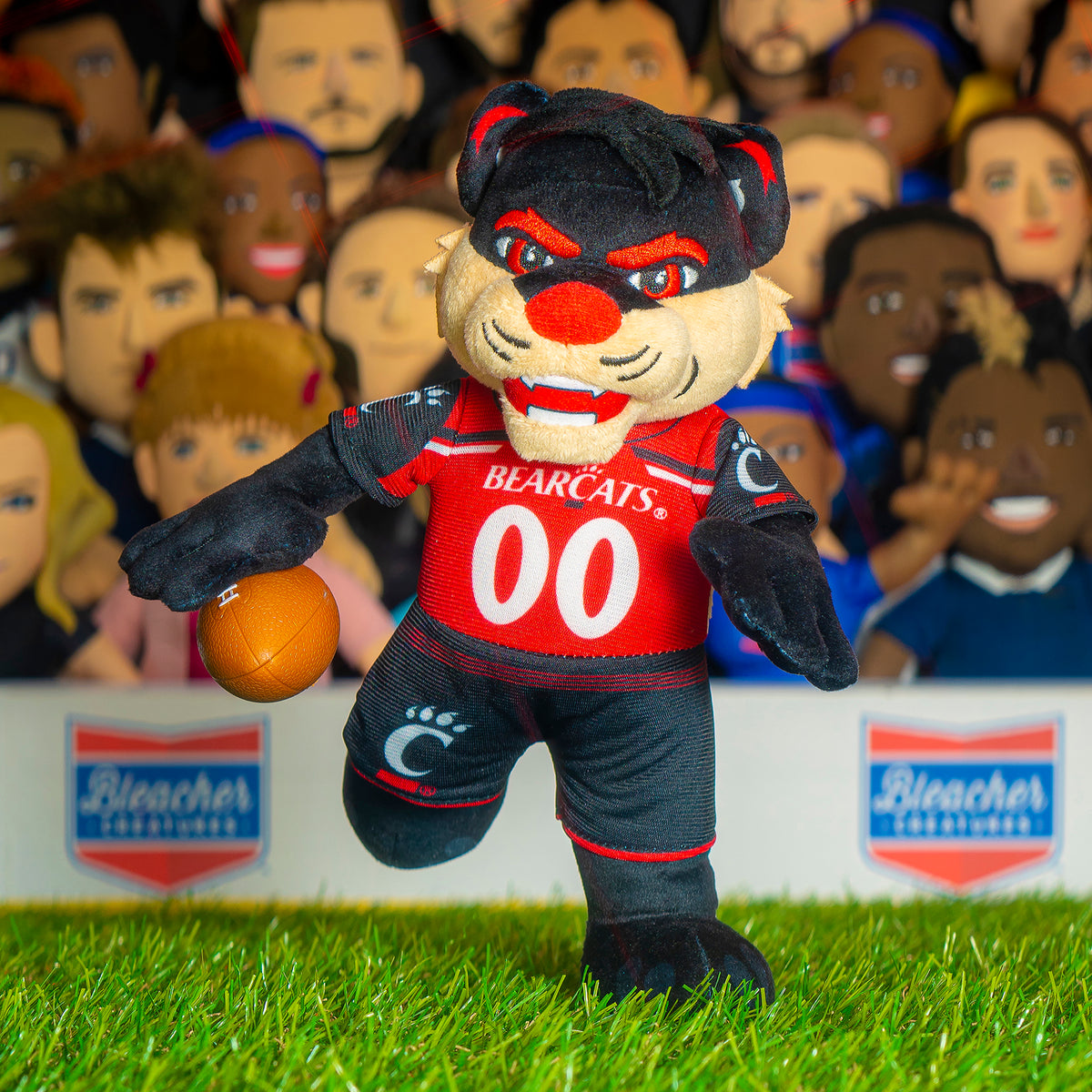 Cincinnati Bearcats Bearcat 10&quot; Mascot Plush Figure