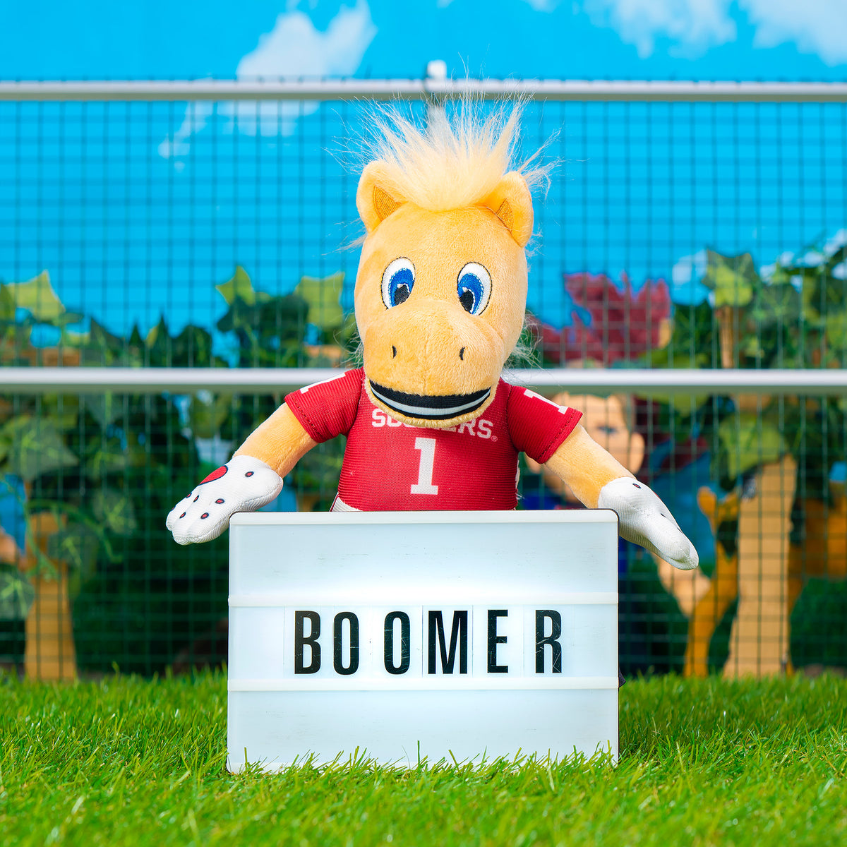 Oklahoma Sooners Boomer 10&quot; Mascot Plush Figure