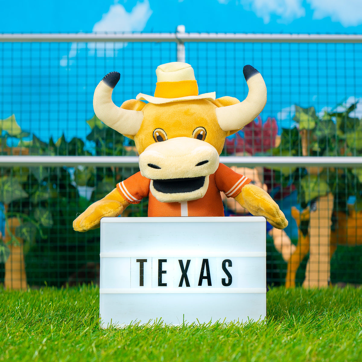 Texas Longhorns Hook &#39;Em 10&quot; Mascot Plush Figure