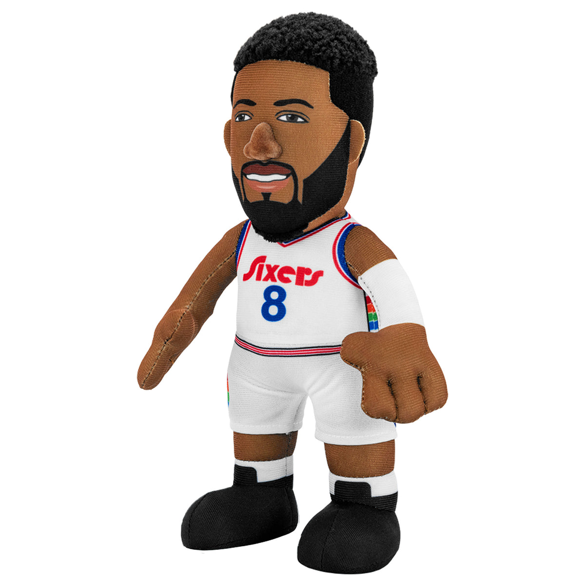 Philadelphia 76ers Paul George 10&quot; Plush Figure (City Edition &#39;24-&#39;25)