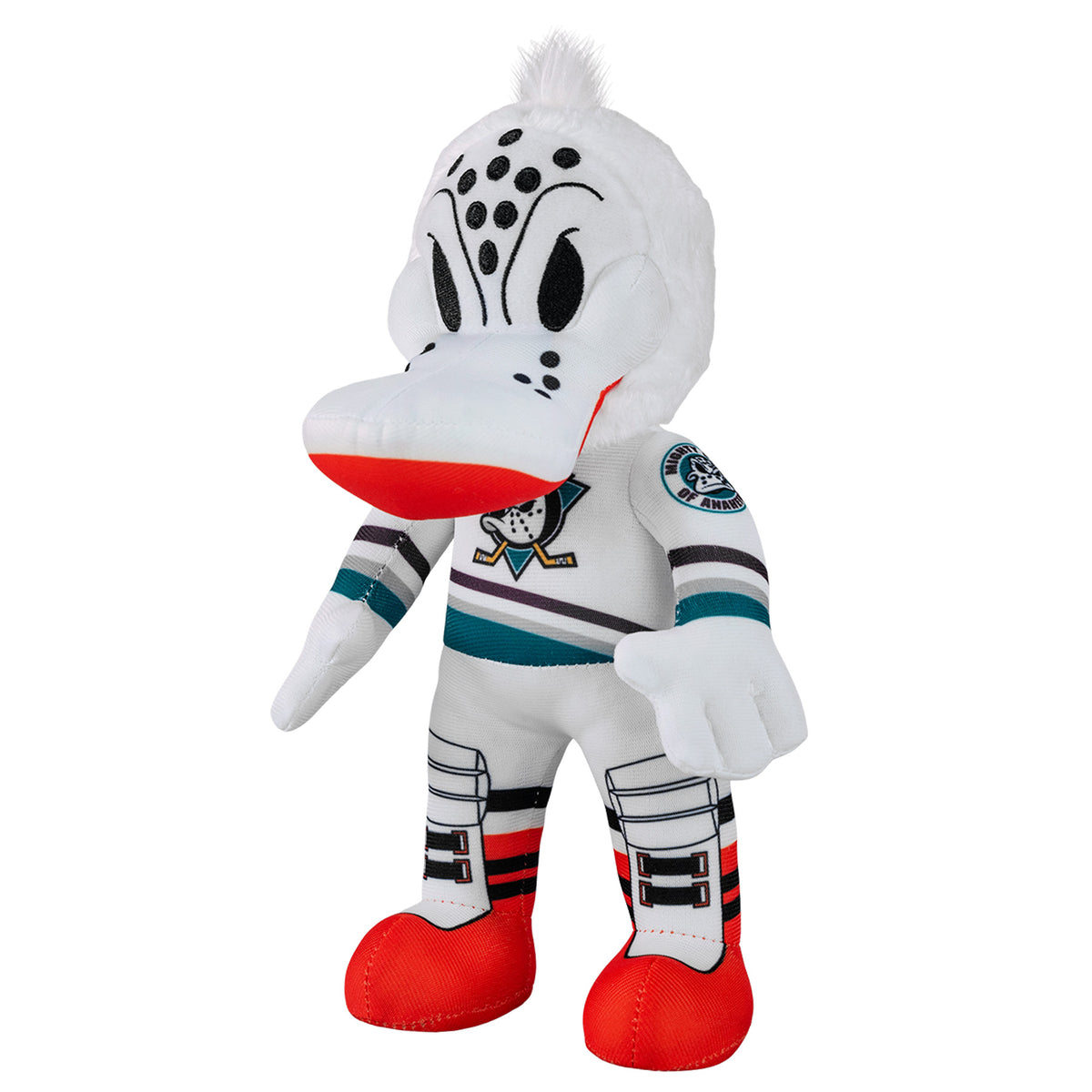 Anaheim Ducks Wild Wing 10&quot; Mascot Plush Figure (Teal Triangle Uniform)