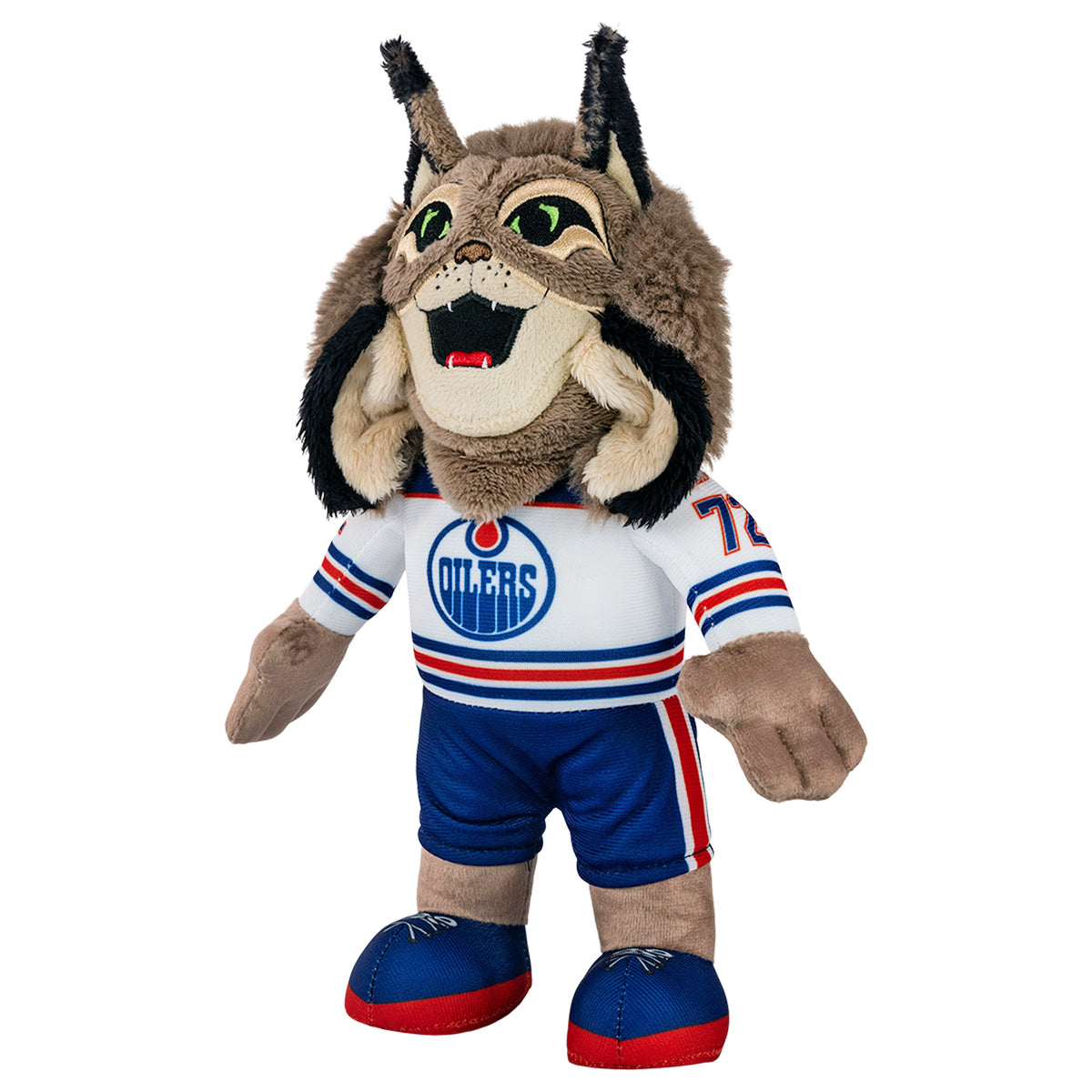 Edmonton Oilers Hunter 10&quot; Mascot Plush Figure (Road Uniform)