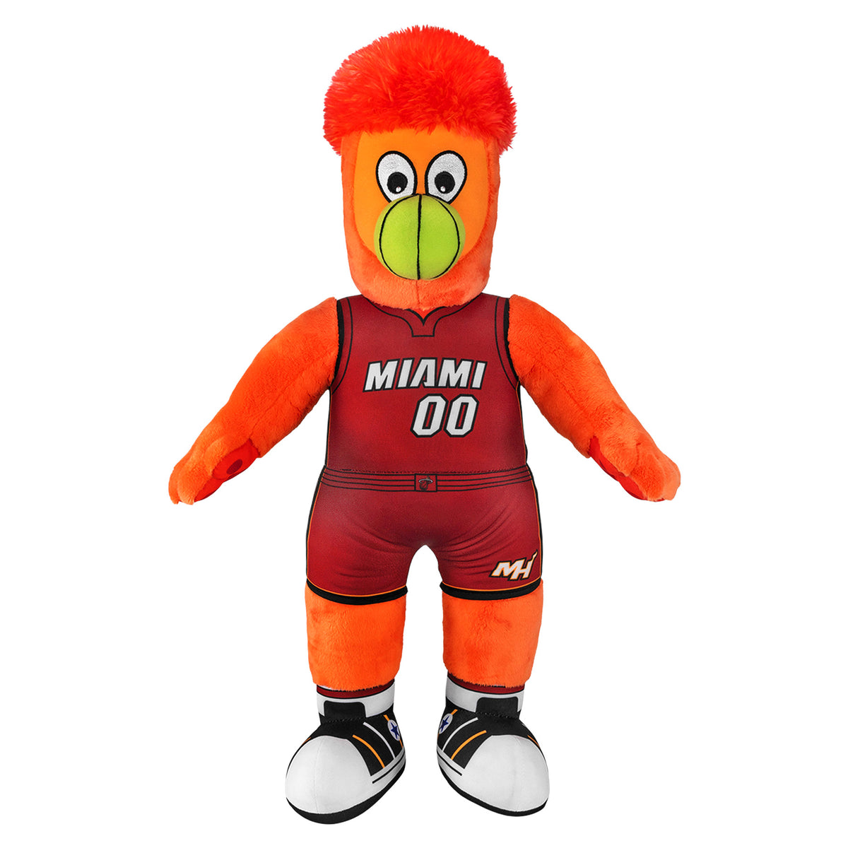 Miami Heat Burnie 20&quot; Mascot Jumbo Plush Figure (Statement Uniform)