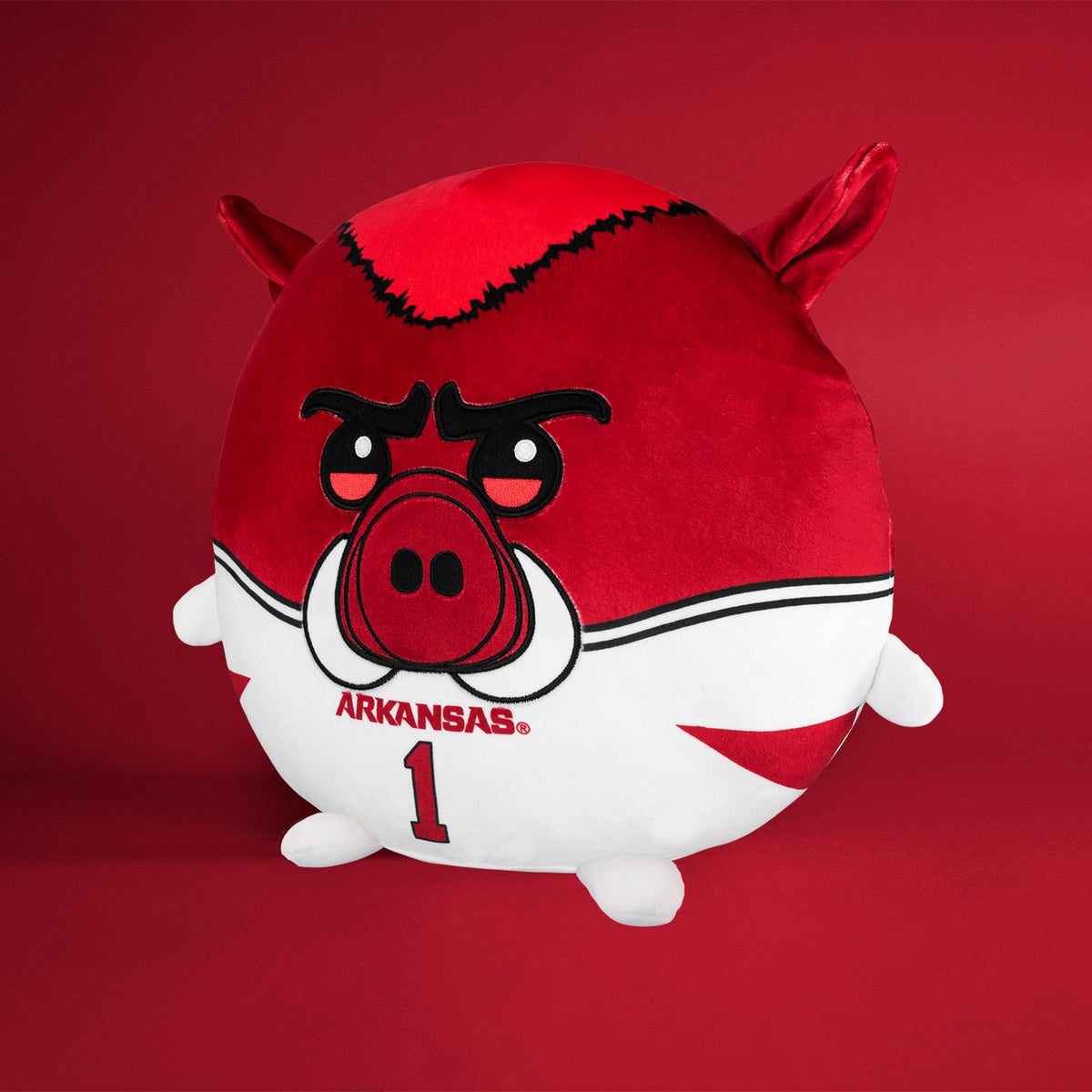 Arkansas Razorbacks Big Red 12&quot; Mascot Kiri Cloud Plushie