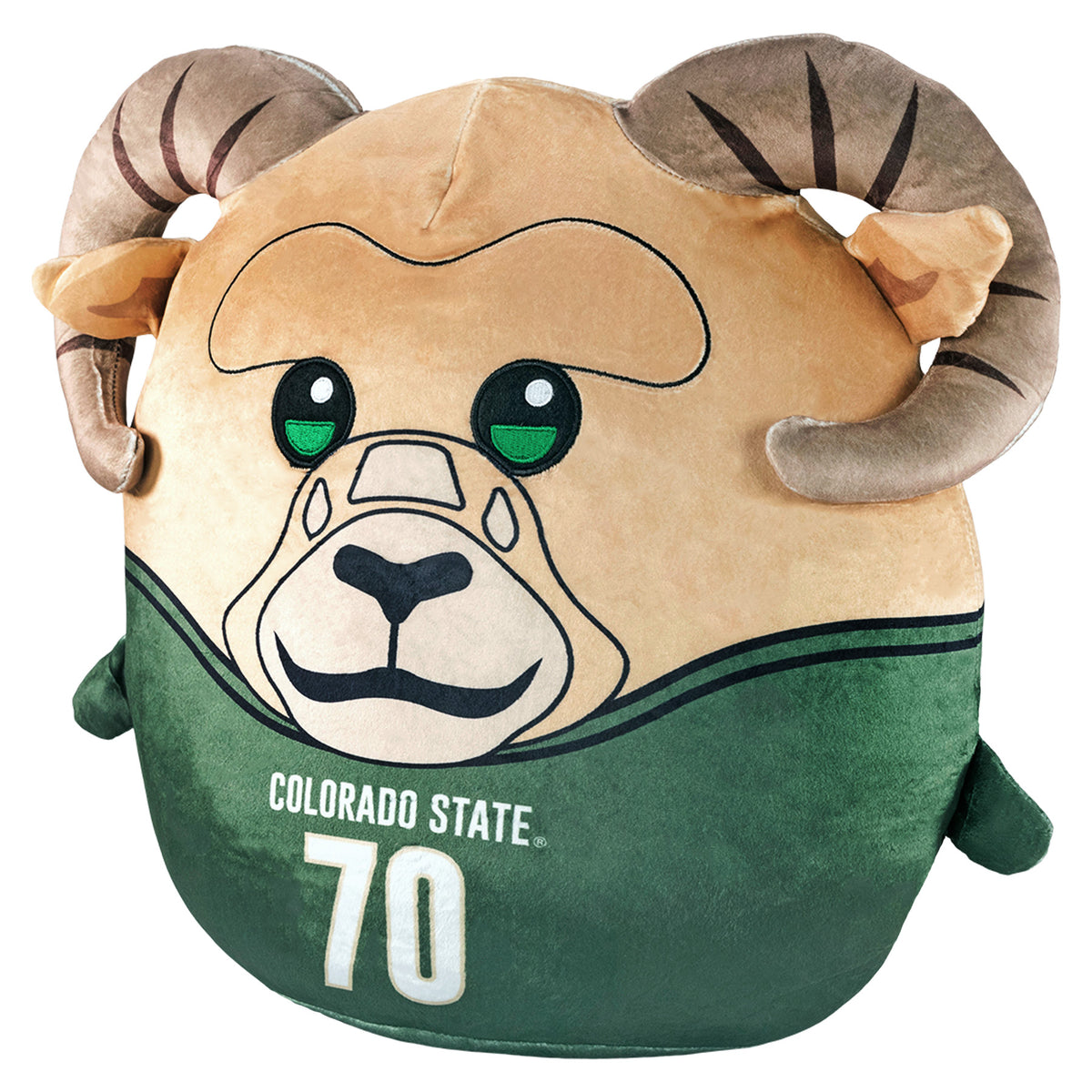 Colorado State Rams Cam the Ram 12&quot; Mascot Kiri Cloud Plushie