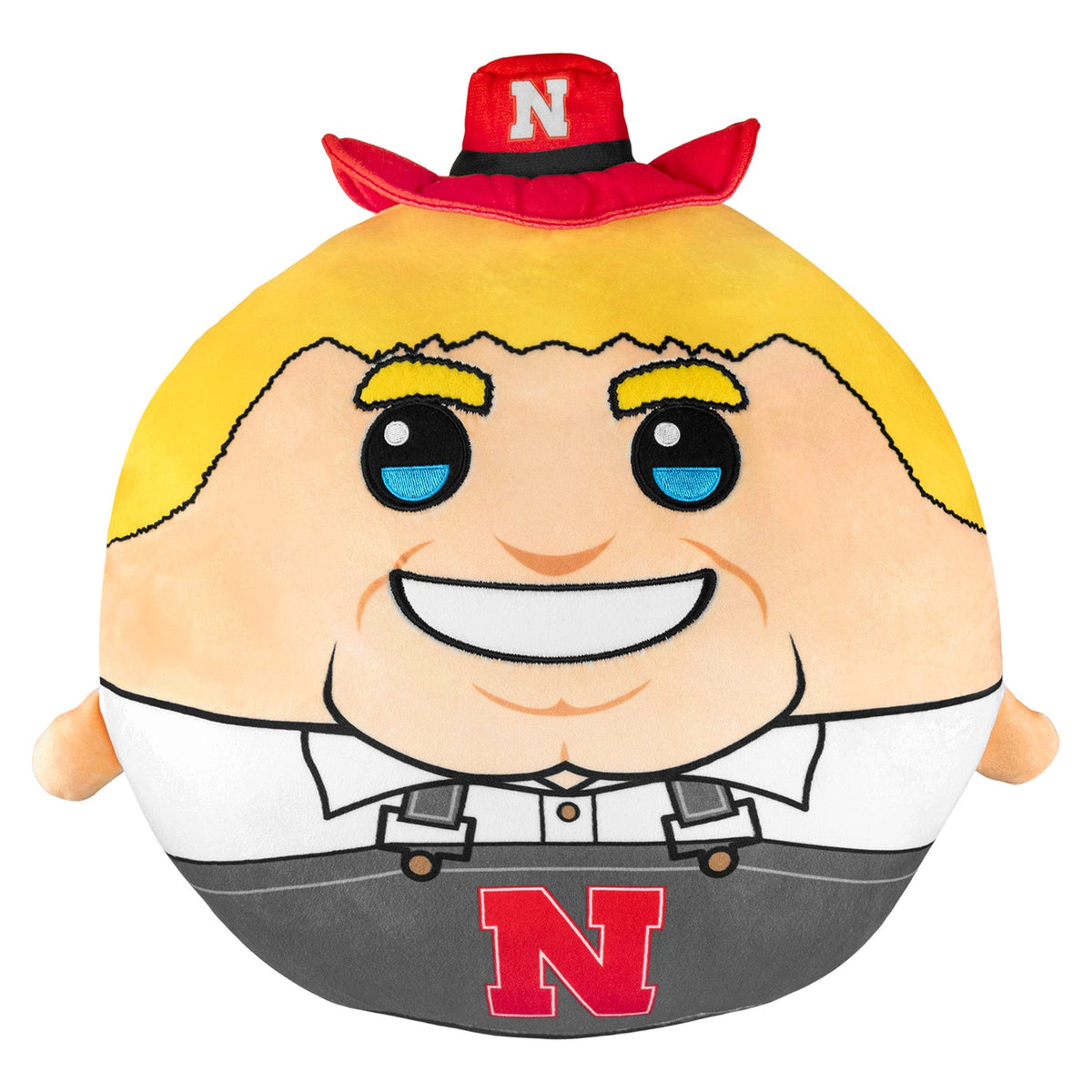 Nebraska Huskers Herbie 12&quot; Mascot Kiri Cloud Pillow Plushie