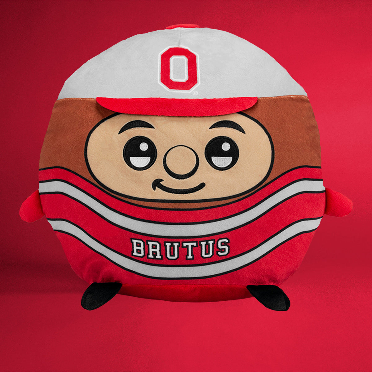 Ohio State Buckeyes Brutus 12&quot; Kiri Cloud Pillow Plushie