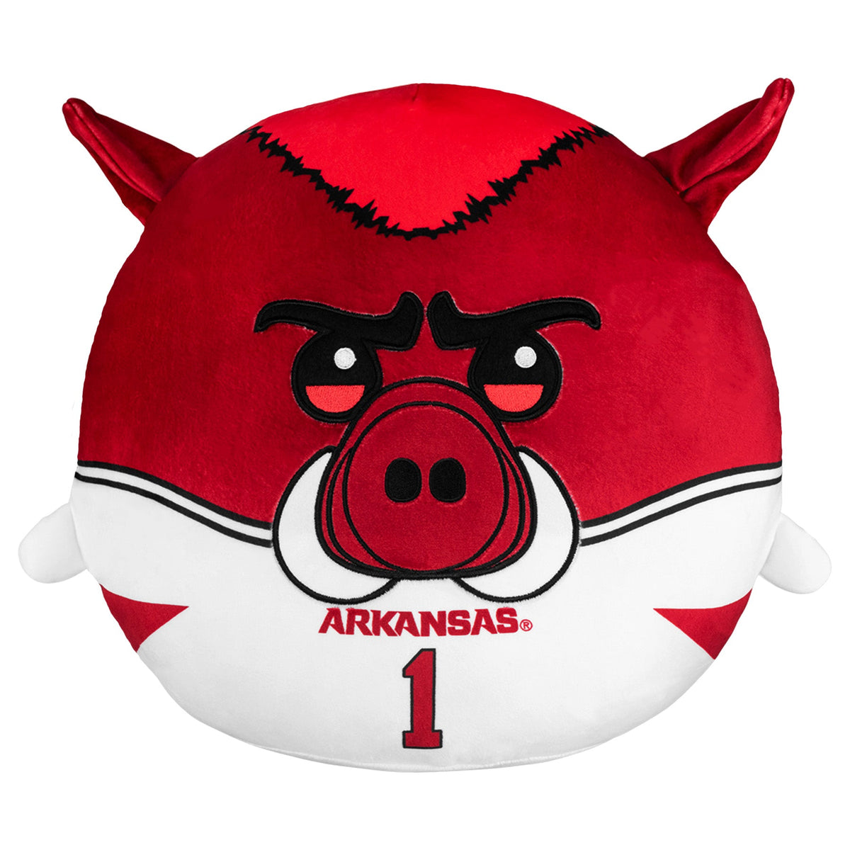 Arkansas Razorbacks Big Red 12&quot; Mascot Kiri Cloud Pillow Plushie