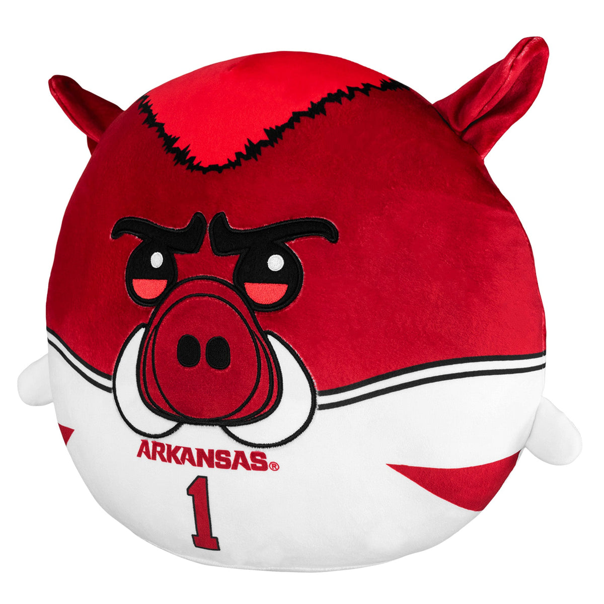 Arkansas Razorbacks Big Red 12&quot; Mascot Kiri Cloud Pillow Plushie