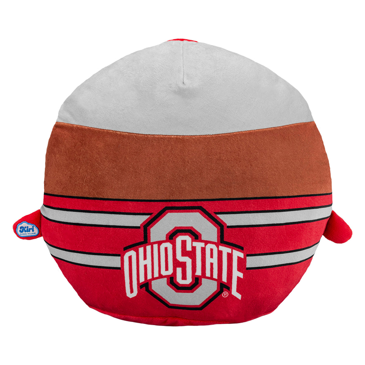 Ohio State Buckeyes Brutus 12&quot; Kiri Cloud Pillow Plushie