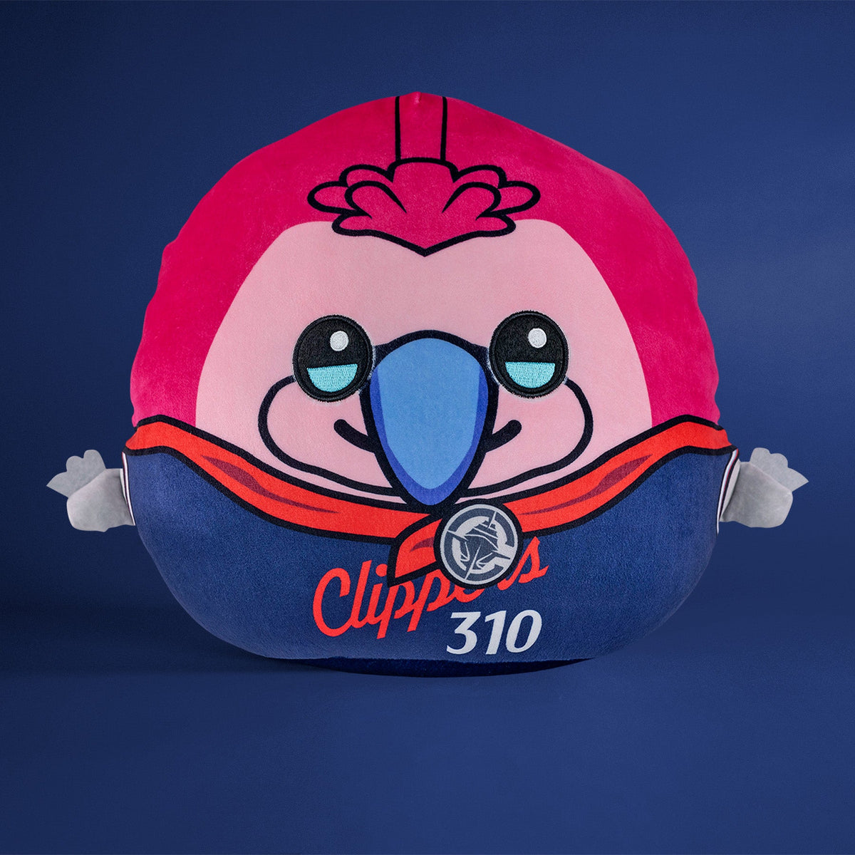 Los Angeles Clippers Chuck the Condor 12&quot; Mascot Kiri Cloud Pillow Plushie