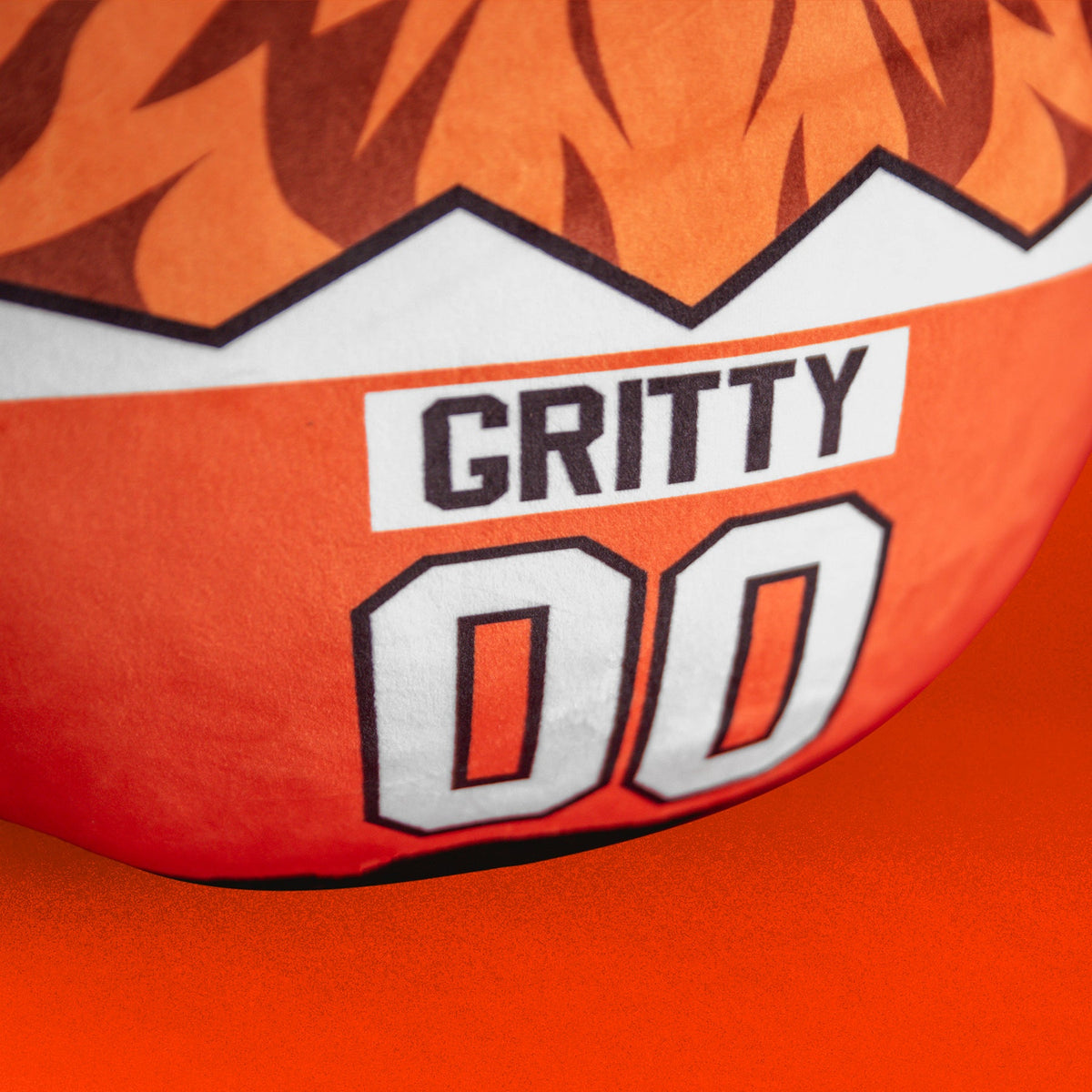 Philadelphia Flyers Gritty 12&quot; Kiri Cloud Pillow Plushie