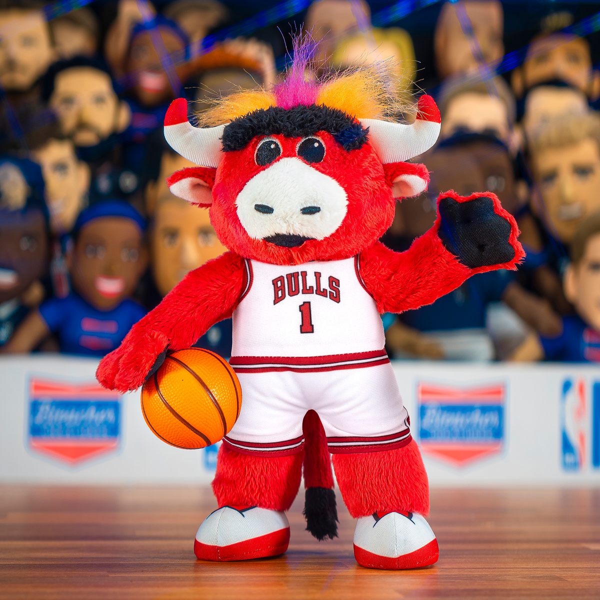 Chicago Bulls Benny the Bull 10&quot; Mascot Plush Figure